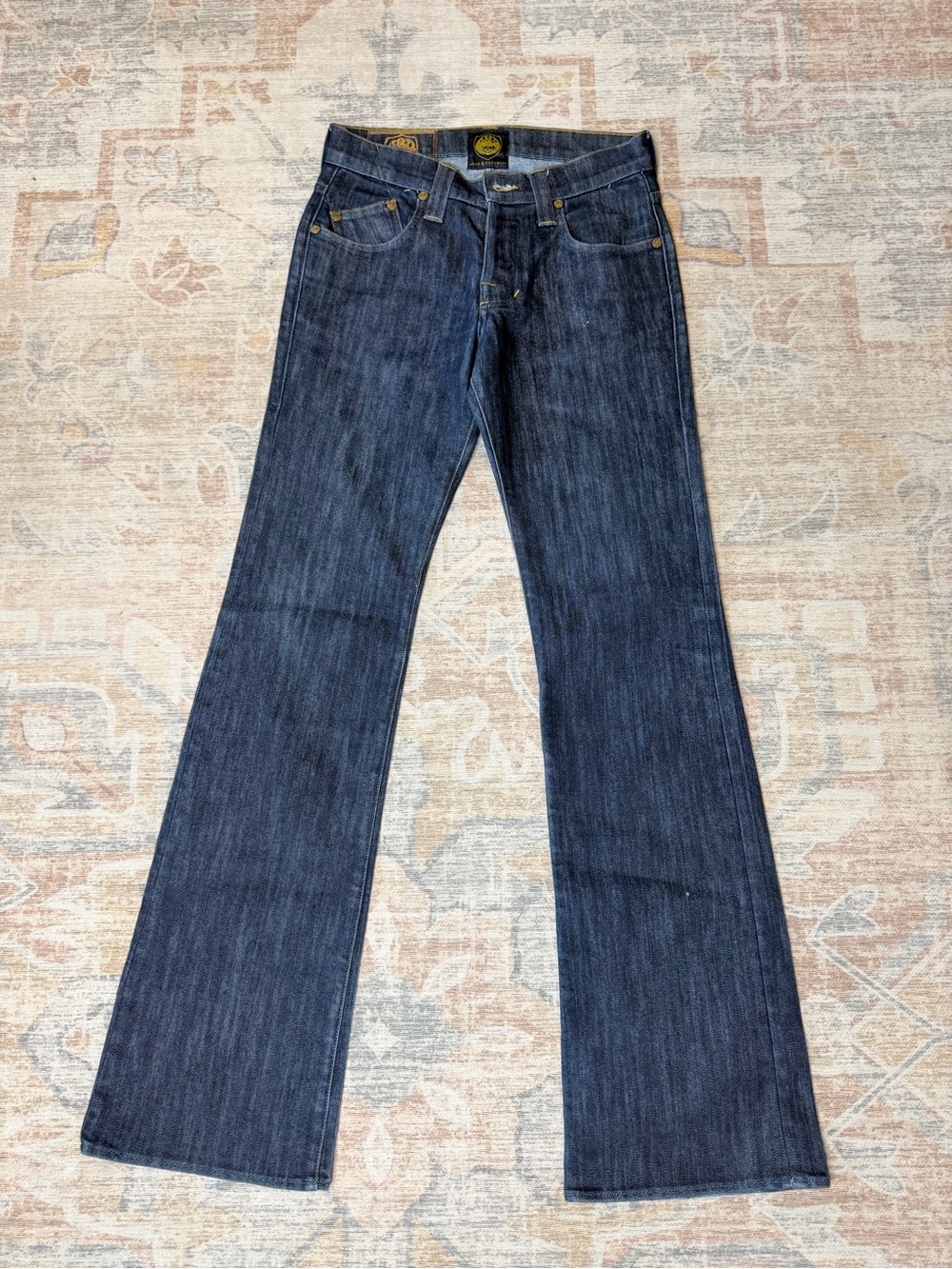 Rock & Republic Dark Indigo Wide Leg Jeans 29x32